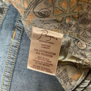 Paige Denim Jeans size 28